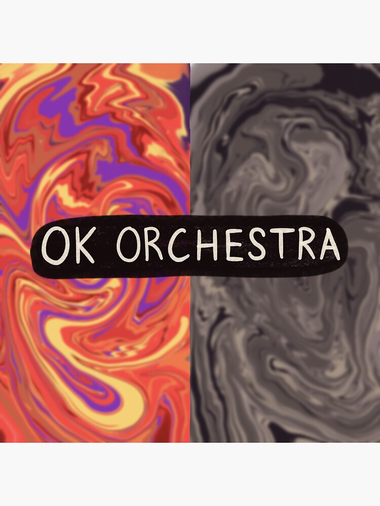 Ok Orchestra Album Art Sticker For Sale By Salmonsoul Redbubble