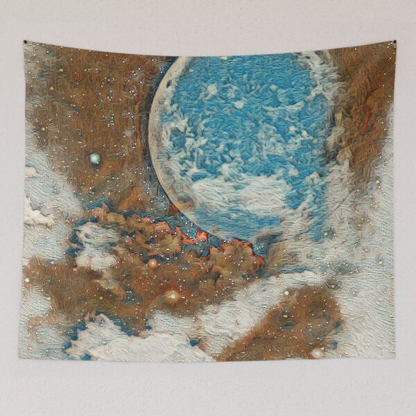 Item preview, GALATHI Brown Moon Shine Smoke - Moon designed and sold by Galathi Designs.