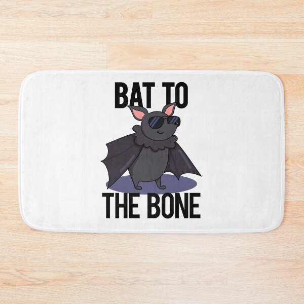 Item preview, Bat To The Bone Funny Bat Puns  designed and sold by punnybone.