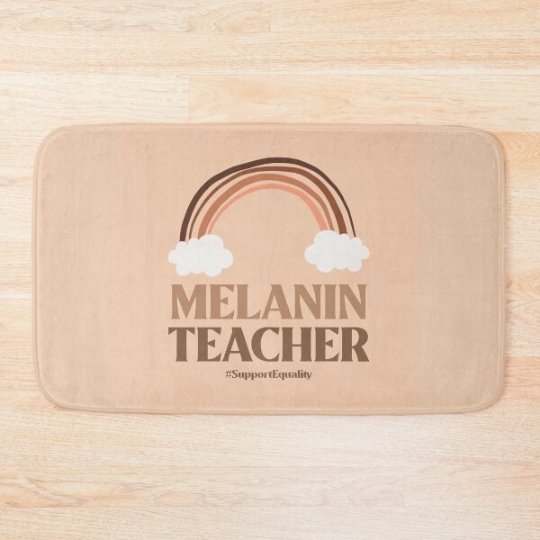 Item preview, Melanin Teacher Support Equality Design designed and sold by boopsblunt.