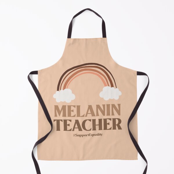 Item preview, Melanin Teacher Support Equality Design designed and sold by boopsblunt.