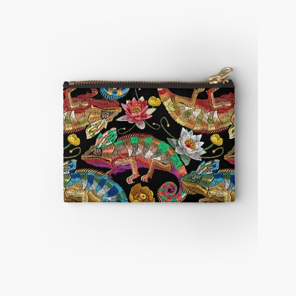 Item preview, Chameleons and water lilies designed and sold by matrioshka.