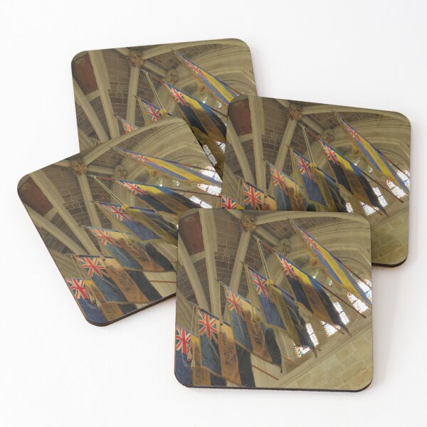Item preview, British Legion Flags, Exeter Cathedral, Devon designed and sold by BlueMoonRose.