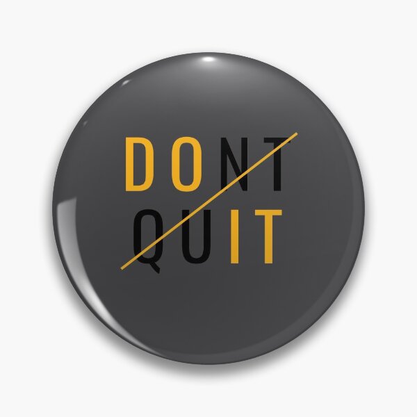 Item preview, Don't Quit, Do It, Motivational Quotes designed and sold by MelanieMerches.