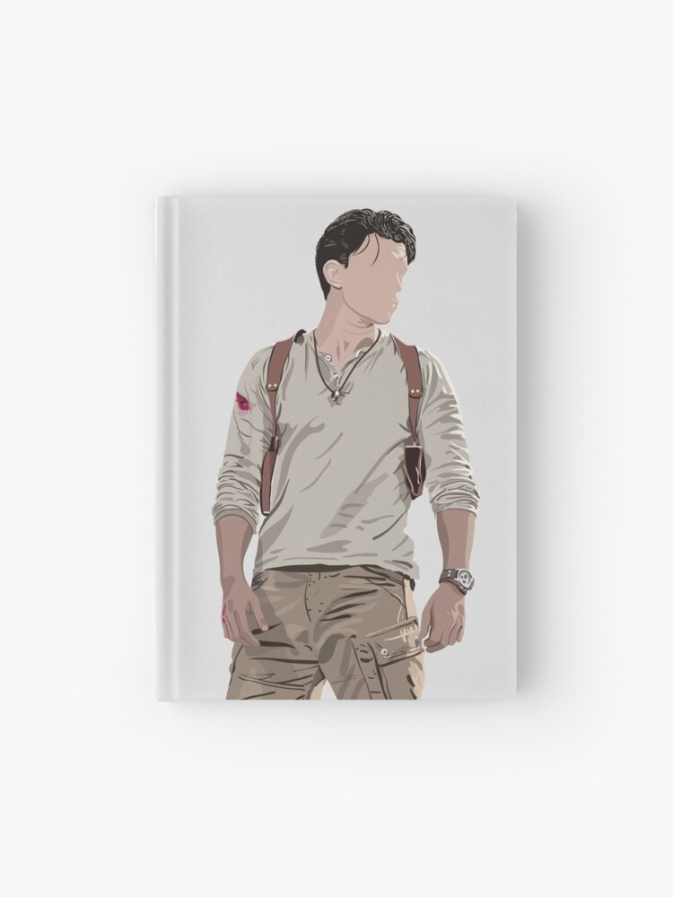 Tom Holland Uncharted Movie Nathan Drake Hardcover Journal for