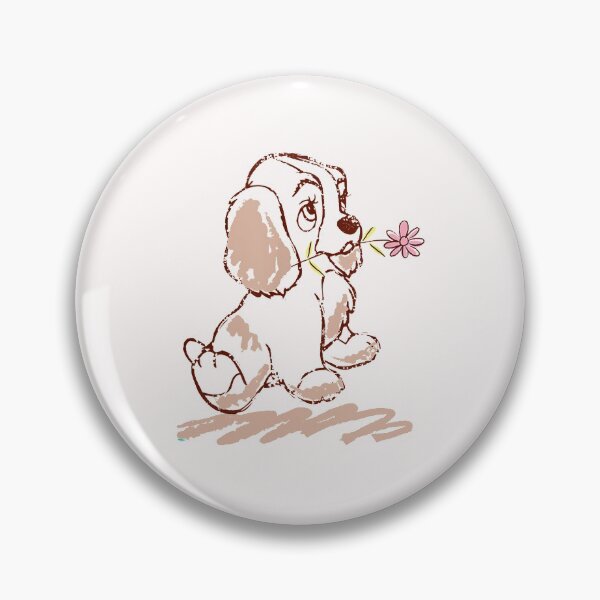 Item preview, Disnney Lady and the Tramp Lady Puppy Sketch designed and sold by NordqvistArt68.