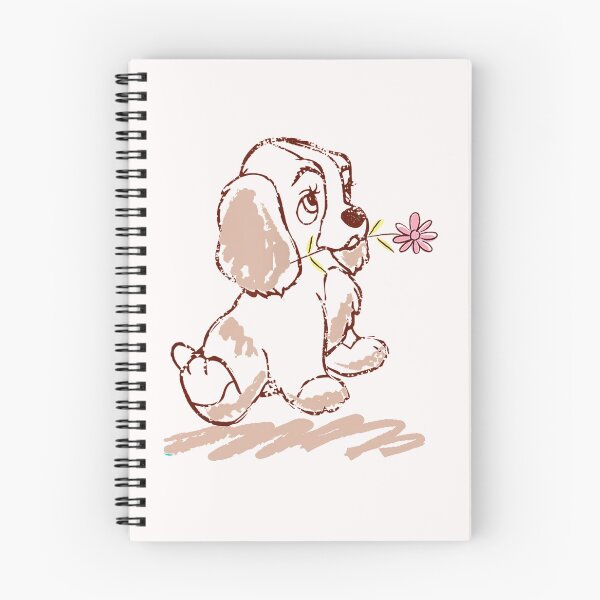 Item preview, Disnney Lady and the Tramp Lady Puppy Sketch designed and sold by NordqvistArt68.