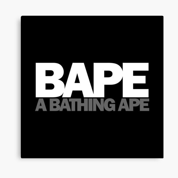 A Bathing Ape Canvas Print