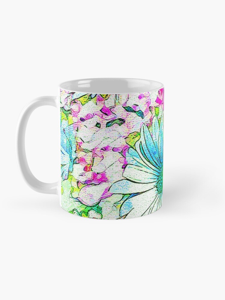 Alternate view of Dancing Daisies Mug