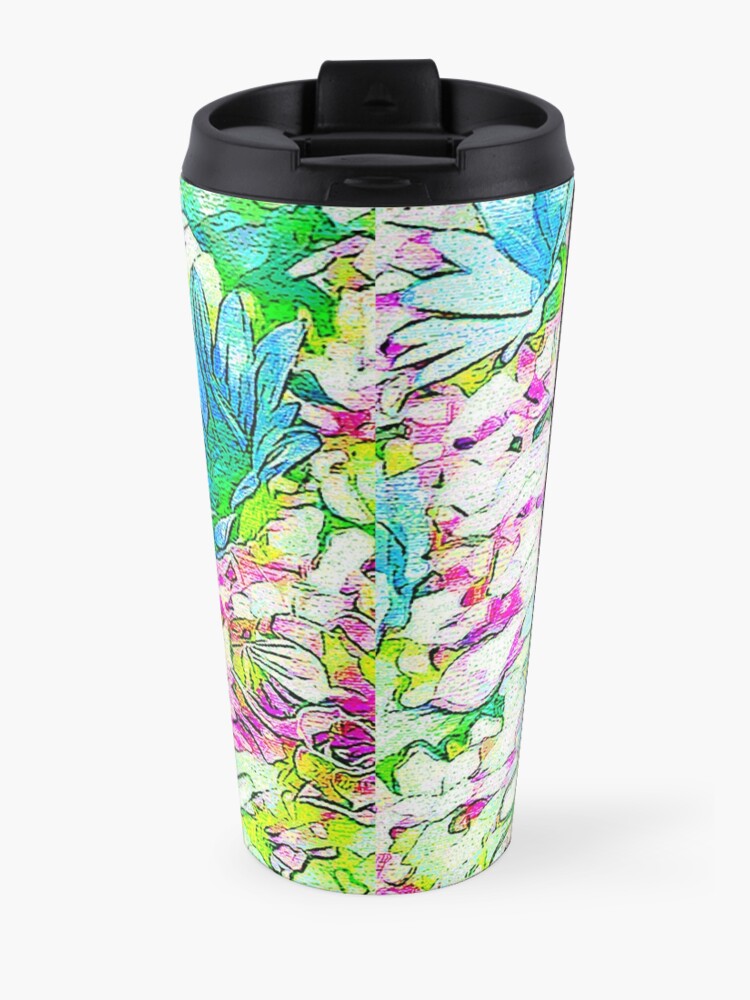 Alternate view of Dancing Daisies Travel Mug