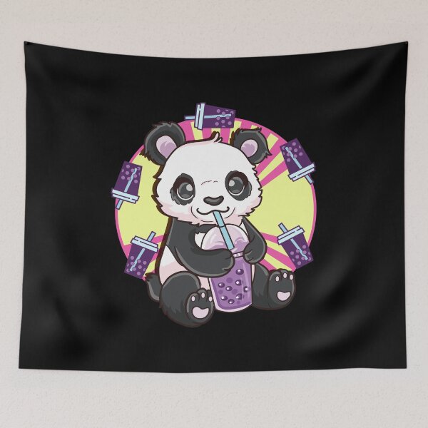 Item preview, Adorable Kawaii Panda Boba Bubble Tea Cute Panda designed and sold by perfectpresents.