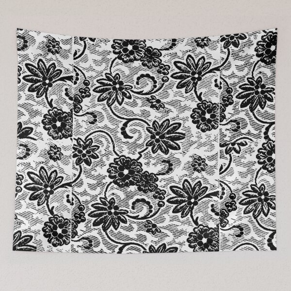 Item preview, Black Mandala Flower Pattern designed and sold by Gamers Hub.