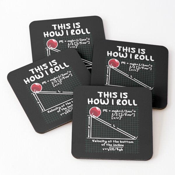 Item preview, Funny This Is How I Roll Physics & Math Pun designed and sold by perfectpresents.