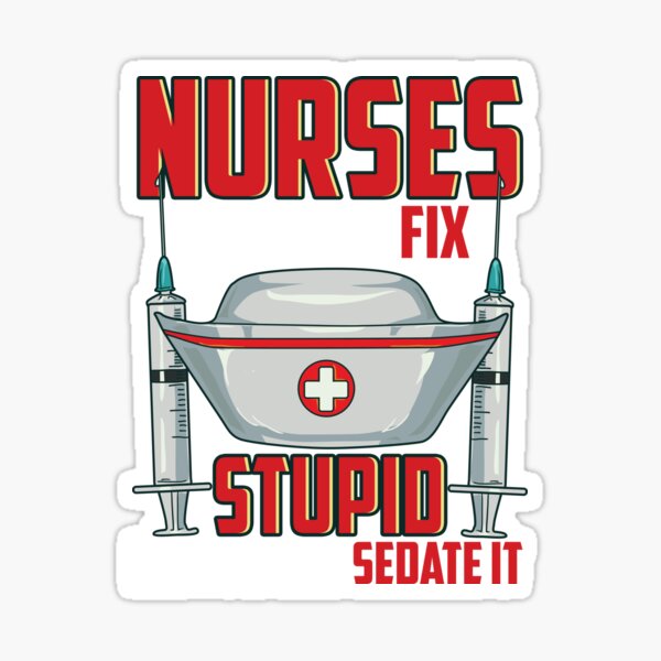 Artikel-Vorschau von Krankenschwestern können wir nicht dumm reparieren, aber wir können es beruhigen RN, designt und verkauft von perfectpresents.