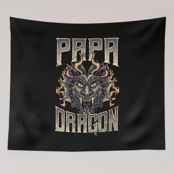 Item preview, Papa Dragon Dad Fearsome Dragon Fantasy Obsessed designed and sold by perfectpresents.