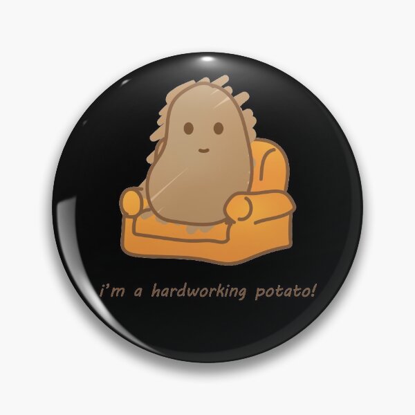 Item preview, Hardworking Potato designed and sold by SelfinaBox.