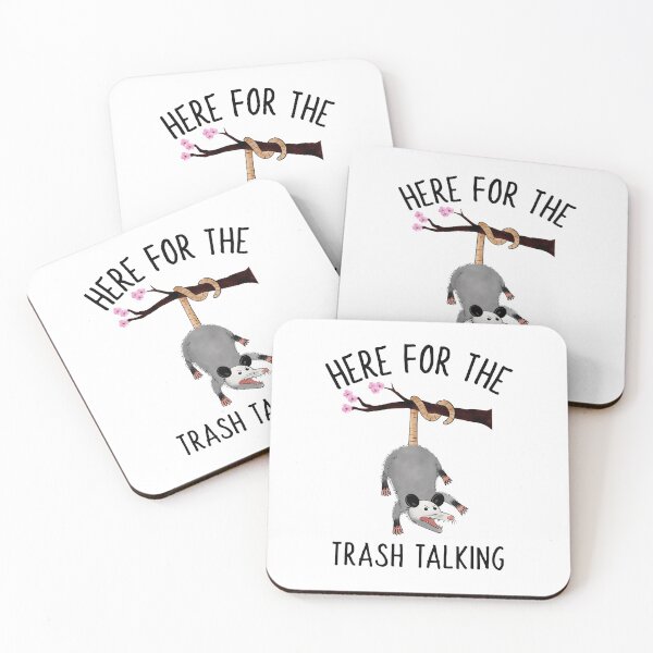 Item preview, Here for the Trash Talking Funny Possum Design designed and sold by boopsblunt.