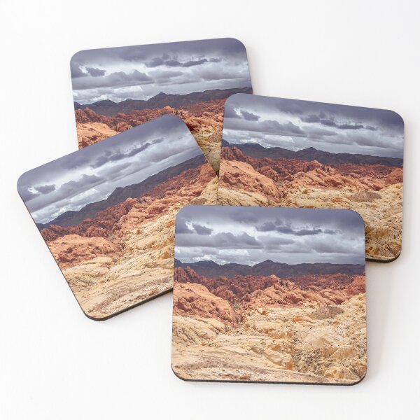 Item preview, A Storm Brewing in the Valley of Fire designed and sold by mattgeophoto.