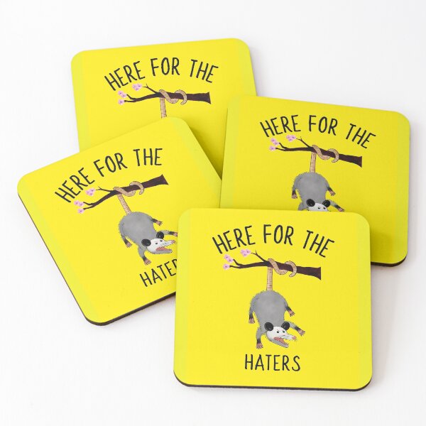 Item preview, Here for the Haters Funny Possum Design designed and sold by boopsblunt.