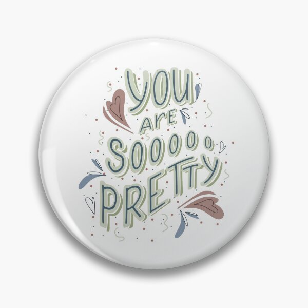 Item preview, You are so pretty hand drawn lettering designed and sold by Veleri.