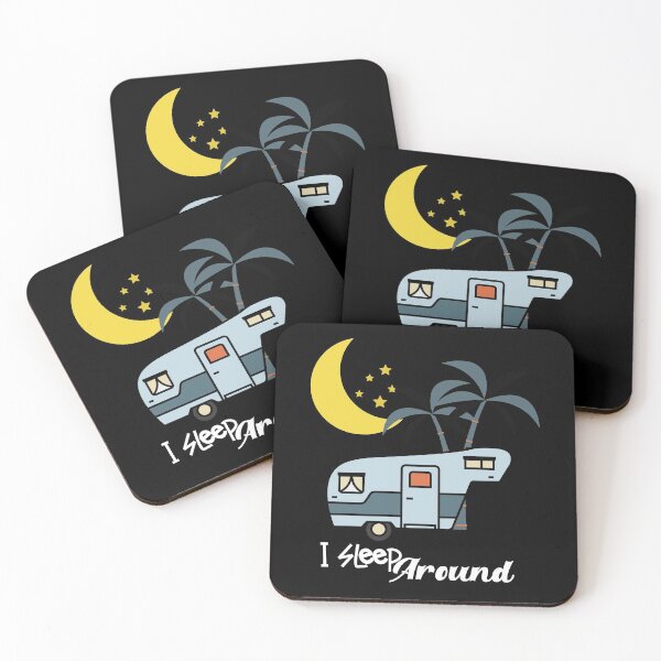 Item preview, Camping I Sleep Around Funny Quote designed and sold by concettaellis.