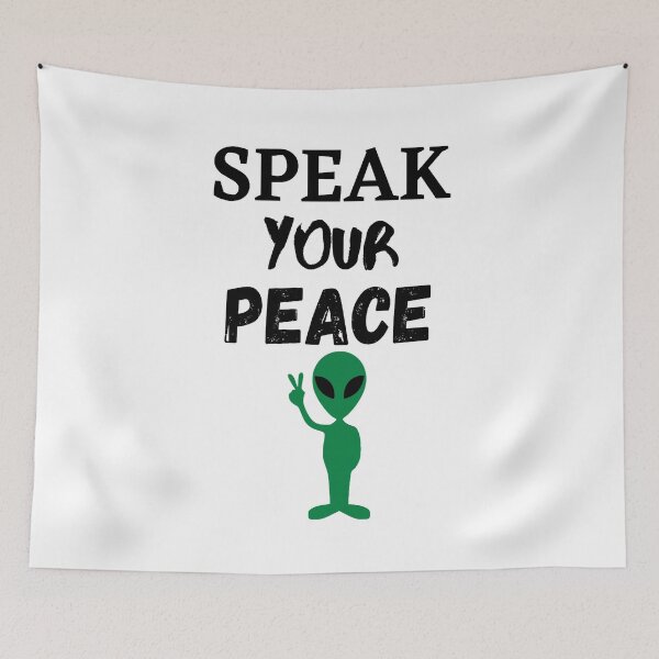 Item preview, Speak Your Peace designed and sold by Earthchild8888.