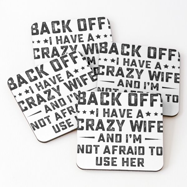 Item preview, Funny Husband Gifts From Wife Crazy Wife Marriage Humor  designed and sold by hasanmasud.