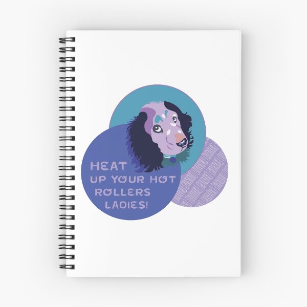 Item preview, Hairdresser Hot Rollers - Purple designed and sold by Ro Windust.