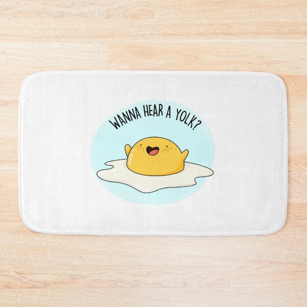 Item preview, Wanna Hear A Yolk Funny Egg Puns  designed and sold by punnybone.
