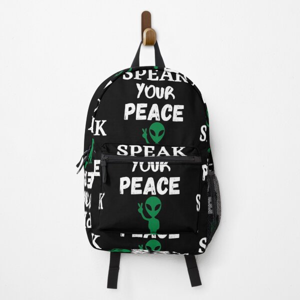 Item preview, Speak Your Peace White Text Version designed and sold by Earthchild8888.