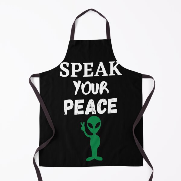 Item preview, Speak Your Peace White Text Version designed and sold by Earthchild8888.