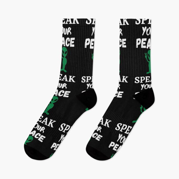 Item preview, Speak Your Peace White Text Version designed and sold by Earthchild8888.
