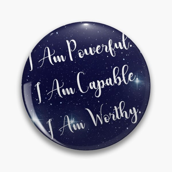 Item preview, I am powerful, I am capable. I am worthy designed and sold by della95.