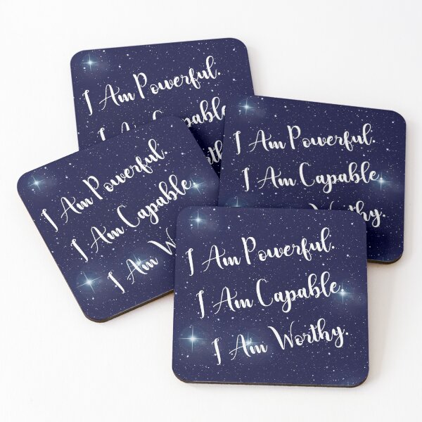 Item preview, I am powerful, I am capable. I am worthy designed and sold by della95.