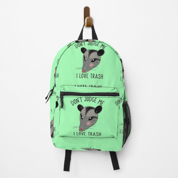 Item preview, Don’t Judge Me I Love Trash Funny Possum Design designed and sold by boopsblunt.