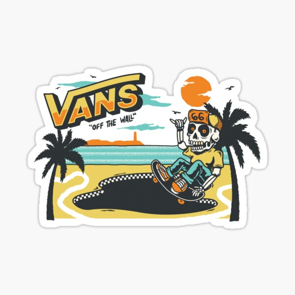 Chillin 'Am Strand Sticker