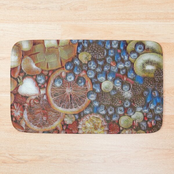 Item preview, GALATHI Brown Fruit Plate Painting - Fruit designed and sold by Galathi Designs.