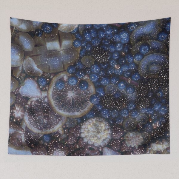 Item preview, GALATHI Stars Fruit Plate Painting - Fruit designed and sold by Galathi Designs.