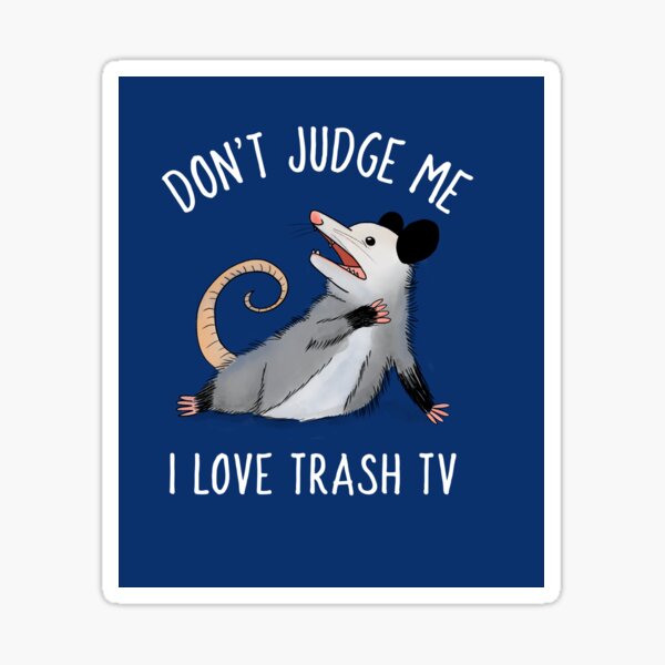 Here for the Trash Talking Funny Possum Design Poster for Sale by  boopsblunt