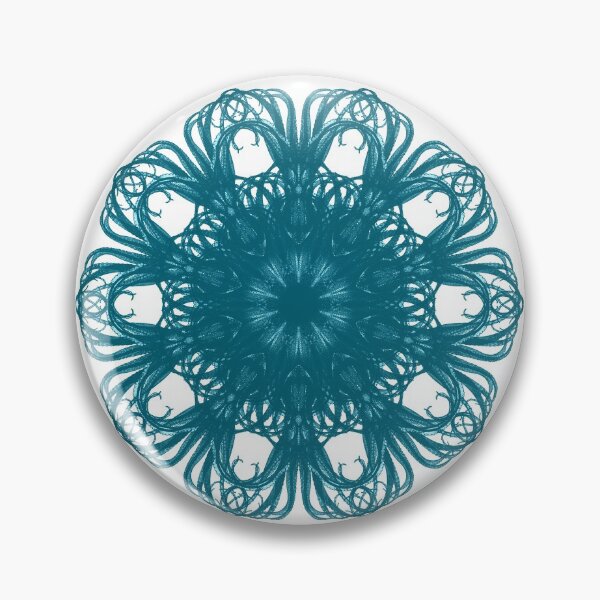 Item preview, Hued vintage octopus mandala designed and sold by SilverSpiral.