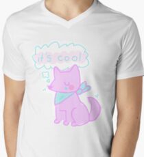 cool Men's V-Neck T-Shirt