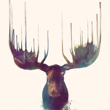 Artwork thumbnail, Moose by AmyHamilton