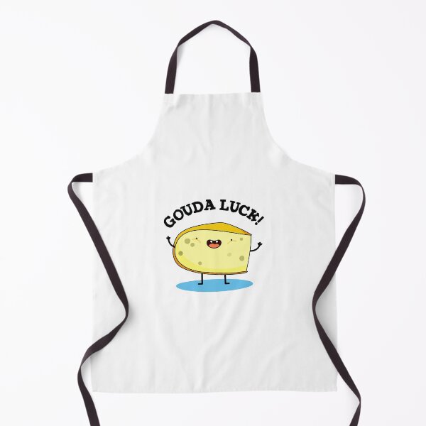 Item preview, Gouda Luck Funny Cheese Puns  designed and sold by punnybone.