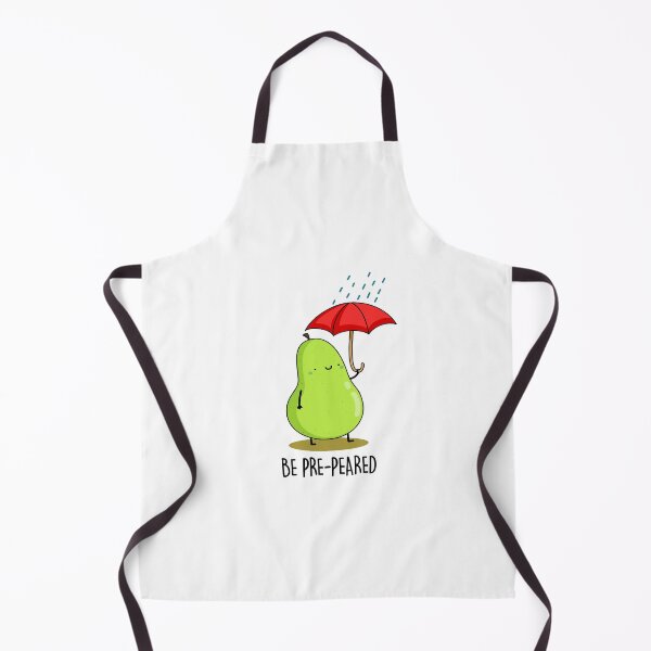 Item preview, Be Pre-Pear-ed In Rain Funny Pear Puns designed and sold by punnybone.