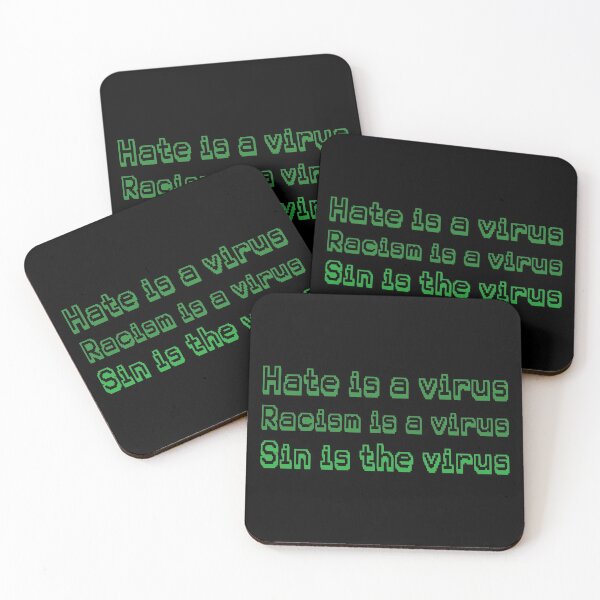 Item preview, Hate is a Virus designed and sold by Mandy-30.