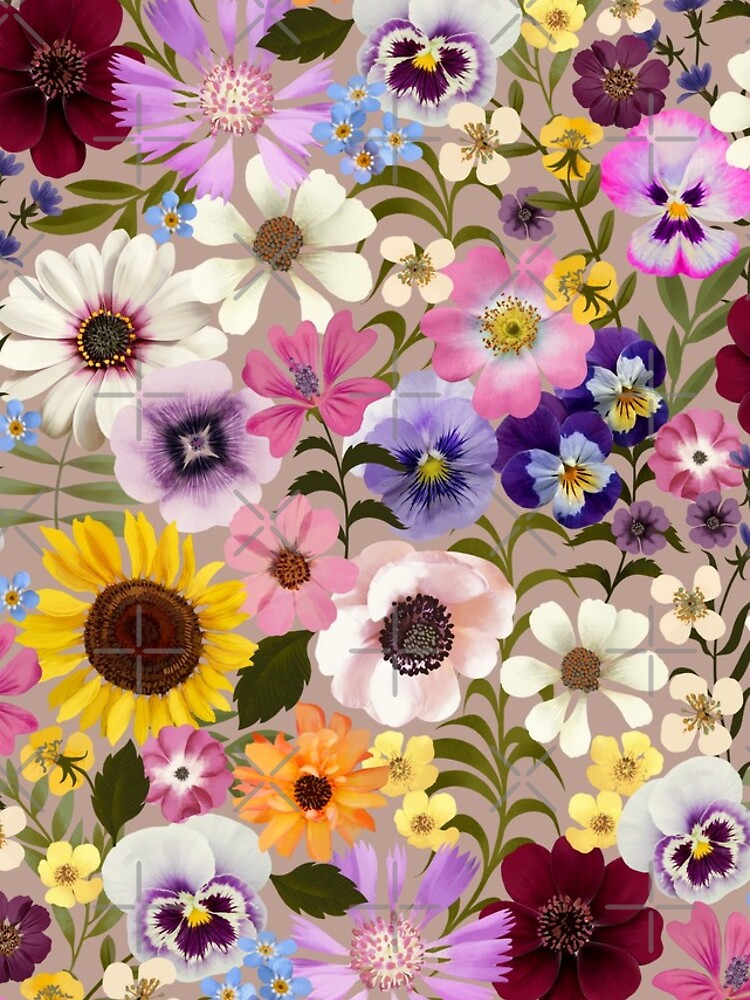Spring Garden Party floral by Giddygoatthe3rd