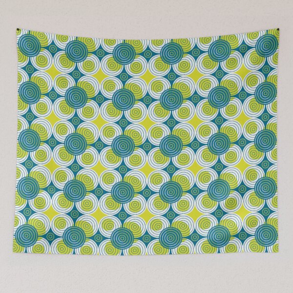 Item preview, Magic flowers blue  designed and sold by GingerBest.