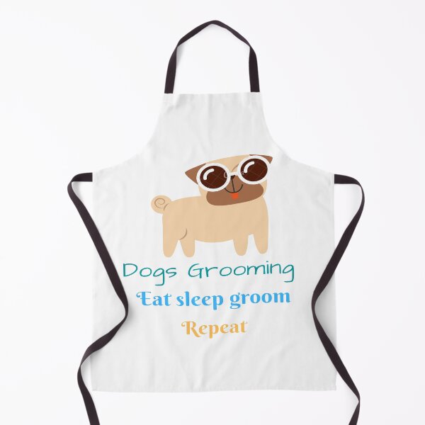 Item preview, Dog Grooming Eat Sleep Groom Repeat designed and sold by chetan786.