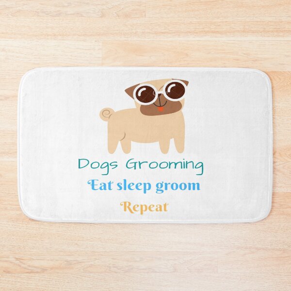 Item preview, Dog Grooming Eat Sleep Groom Repeat designed and sold by chetan786.