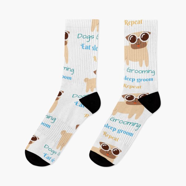 Item preview, Dog Grooming Eat Sleep Groom Repeat designed and sold by chetan786.